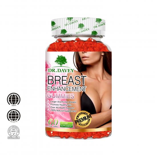 Breast Gummies Natural Supplement for Womens Body Care Wellness Support Boost Breast Enlargement Capsule