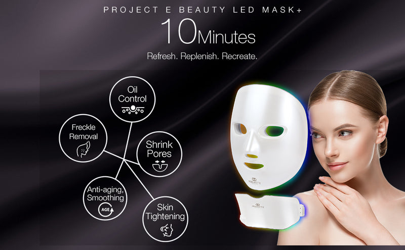LED Photon Rejuvenation Face Mask UAE – 7 Color Light Therapy Mask Available with Fast Free Delivery