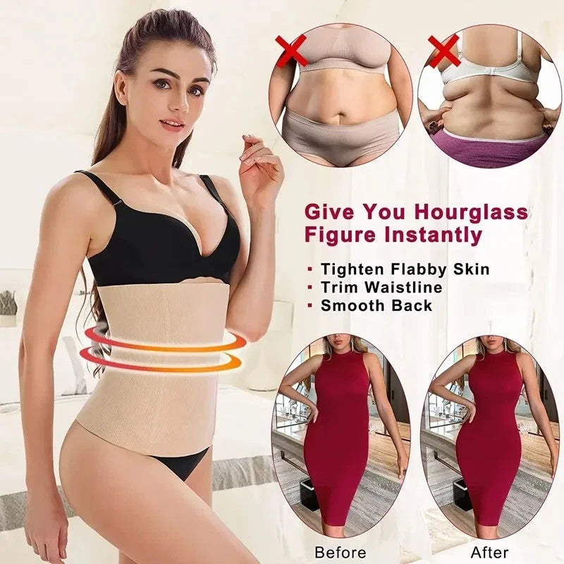 Miss Belt Instant Hourglass Waist Shaper Trimmer Black