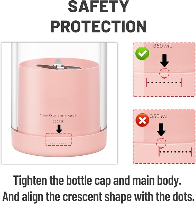 Portable 350ML USB rechargeable blender and juicer cup by My Store 5, BPA-free, ideal for smoothies at home, office, or travel.