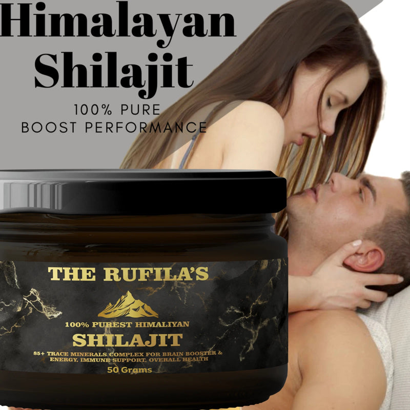 In back of Googeer Pure Himalayan Shilajit Resin Supplement – Buy Original 100g a Girl and boy perform as a model to represent Shilajit.