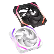 My Store 5 JUMPEAK CS120 ARGB cooling fans, 360mm and 240mm stackable RGB PWM fans for gaming PC water cooler and case ventilation