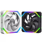 My Store 5 JUMPEAK CS120 ARGB cooling fans, 360mm and 240mm, modular stackable RGB fans for gaming PC cases and water coolers.