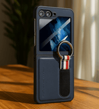 Smart Ring Wallet Case for Samsung Flip 6 phone, featuring a sleek flip design and integrated wallet, by My Store 5.